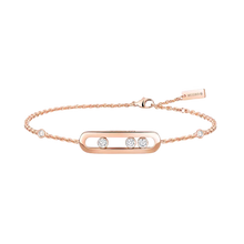  Baby Move Pink Gold Diamond Bracelet