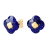 Studs, Lapis Lazuli, Yellow Gold