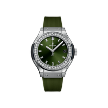  Classic Fusion Titanium Green Diamonds