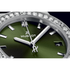 Classic Fusion Titanium Green Diamonds