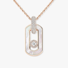 So Move white mother-of-pearl necklace