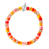 Bracelet Rondelle Argent Doré & Pet