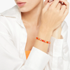 Bracelet Rondelle Argent Doré & Pet