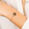 Bracelet, Smoky Quartz, Diamonds, Rose Gold