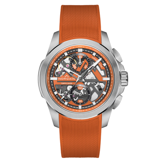 Independence Skeleton Chrono 42mm Orange
