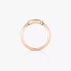 Move Uno Pink Gold Diamond Ring