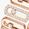 Move Iconica Bague Diamant Or Rose