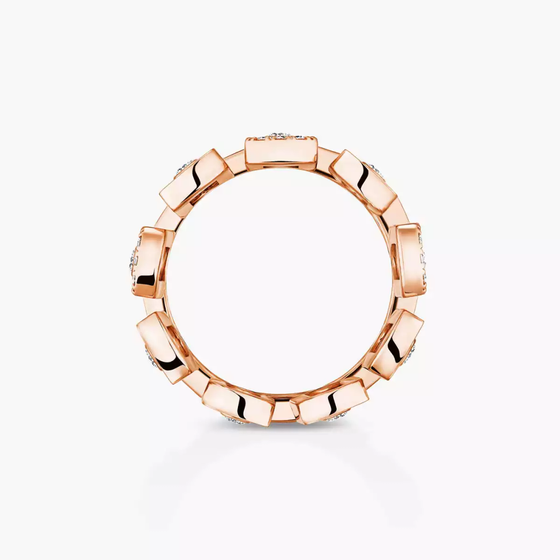 Move Iconica Bague Diamant Or Rose