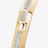 Moderniste pavé bracelet, medium model Moderniste bracelet in 18-karat yellow gold, featuring brilliant-cut pavé diamonds.