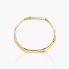 Moderniste pavé bracelet, medium model Moderniste bracelet in 18-karat yellow gold, featuring brilliant-cut pavé diamonds.