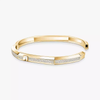 Moderniste pavé bracelet, medium model Moderniste bracelet in 18-karat yellow gold, featuring brilliant-cut pavé diamonds.
