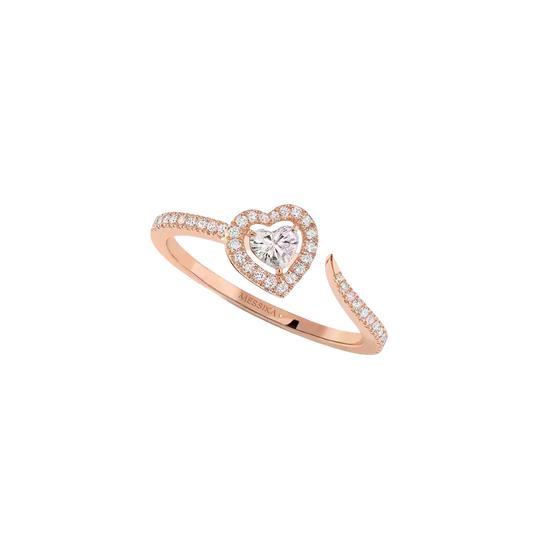 Joy 0.15ct Pink Gold Diamond Ring