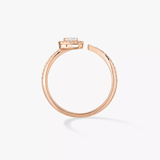 Joy 0.15ct Pink Gold Diamond Ring