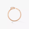 Joy heart-cut solitaire ring, small model