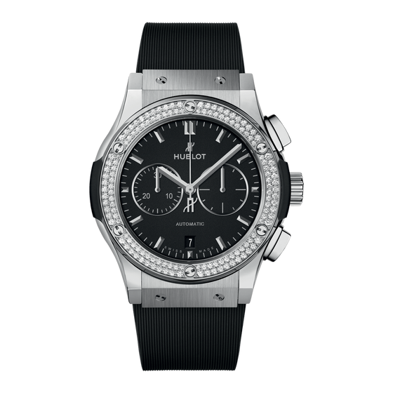 Classic Fusion Chronograph Titanium Diamonds