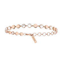  Pink Gold Diamond Bracelet D-Vibes MM