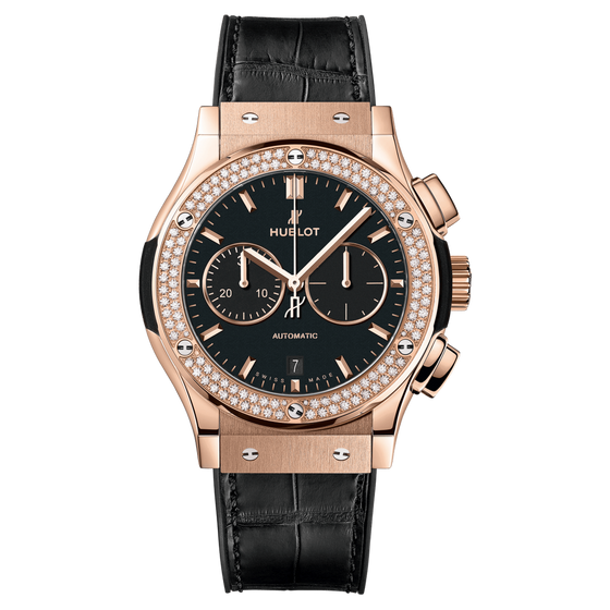 Classic Fusion Chronograph King Gold Diamonds
