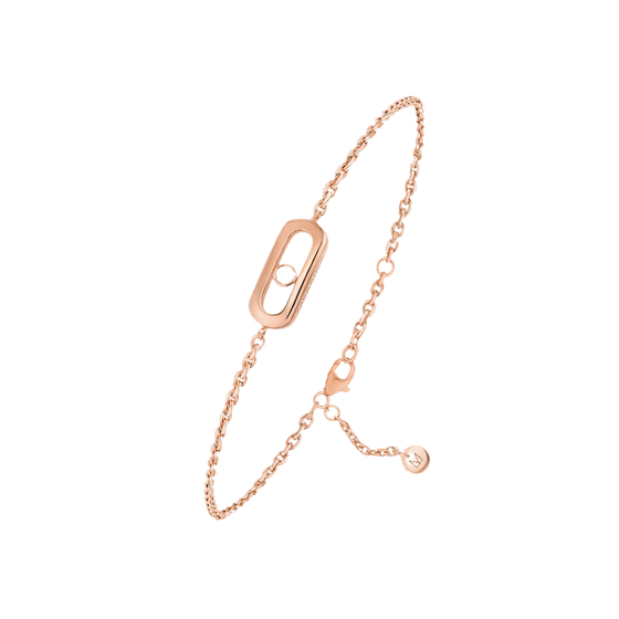 Pink Gold Diamond Bracelet Messika CARE(S) Children's Bracelet