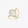 Fiery 0.50ct Yellow Gold Diamond Ring