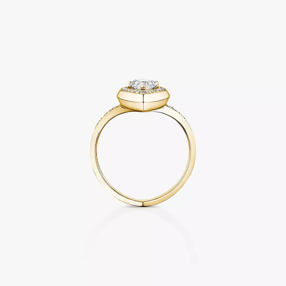 Fiery 0.50ct Yellow Gold Diamond Ring