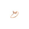 Rose Gold Butterfly Ring