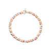 Silver & Rose Gold Granelli Bracelet