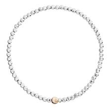  Pepita Necklace Silver & Rose Gold