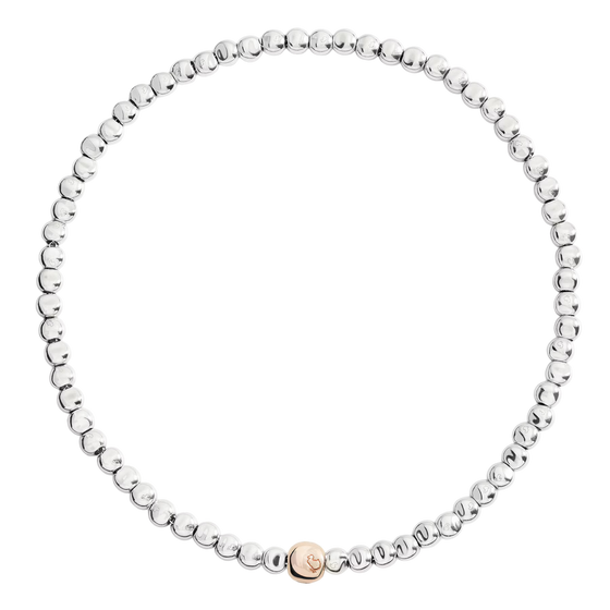 Pepita Necklace Silver & Rose Gold
