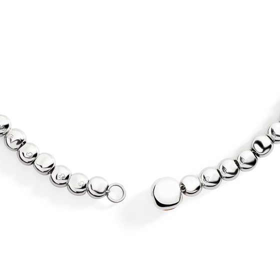 Pepita Necklace Silver & Rose Gold