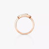 Move Uno pavé ring, large model
