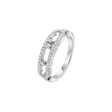  Baby Move Pavé White Gold Diamond Ring