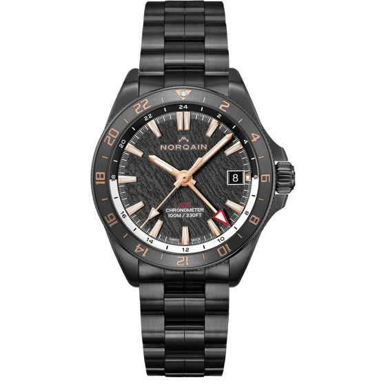 NEVEREST GMT Glacier 41mm DLC Grey & Gold