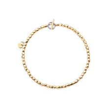  Yellow Gold Mini Granelli Bracelet