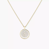 Lucky Move MM Pavé Yellow Gold Diamond Necklace