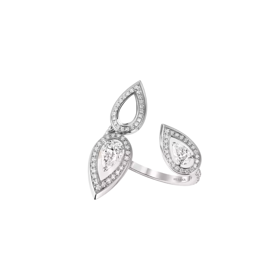 Bague trio Fiery Bague Diamant Or Blanc