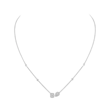  My Twin Toi & Moi White Gold Diamond Necklace