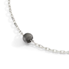 Collier Pepita Argent Et Titane