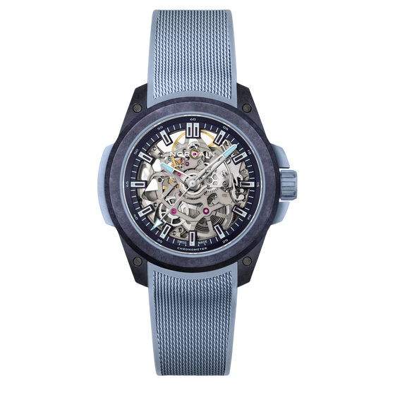 Wild ONE Skeleton 39mm Purple Ice Blue