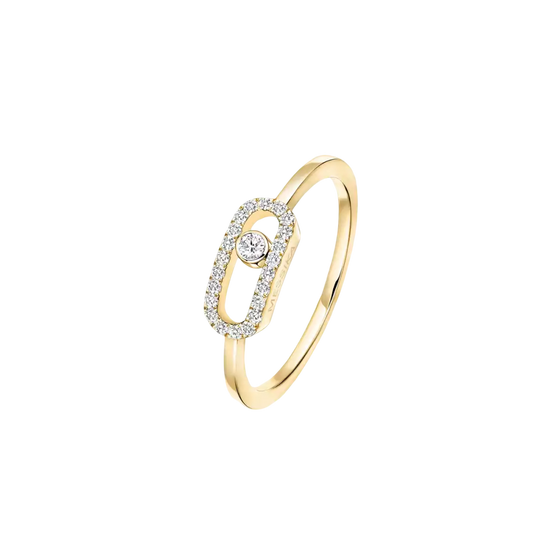 Move Uno Yellow Gold Diamond Ring