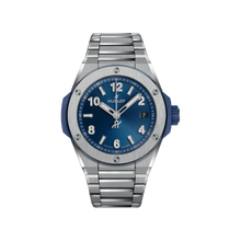  Big Bang Integrated Time Only Titanium Blue