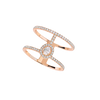 Bague Glam'Azone pavée