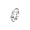 Moderniste brushed MM White Gold Diamond Ring