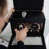 Axis Double Watch Winder - Copper