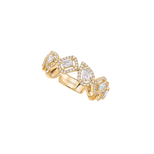  Alliance My Twin Bague Diamant Or Jaune