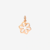 Pendentif Flocon De Neige Or Rose & Diamants