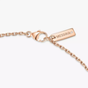Moderniste tie necklace Moderniste pink gold diamond tie necklace