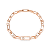 Bracelet Move Link Bracelet Diamant Or Rose