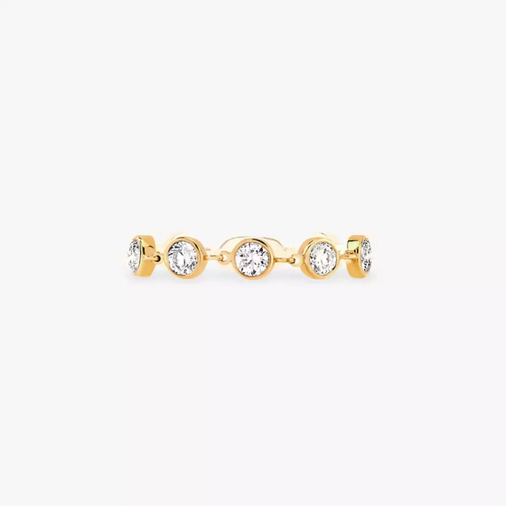 D-Vibes SM Yellow Gold Diamond Ring