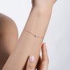 Rose gold bracelet diamonds