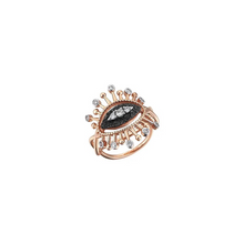 Bague pour femme en or rose et diamants blancs motif oeil. Bague 10th Eye Kismet by Milka N0RN01810062Y00.001